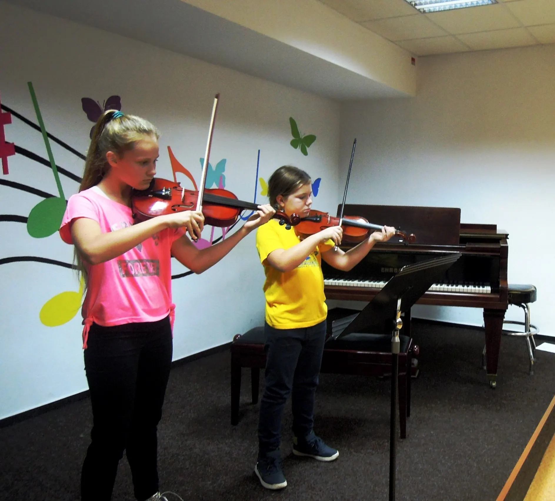 Súkromná ZUŠ - Fotografie z interného koncertu 8.11. - plagát