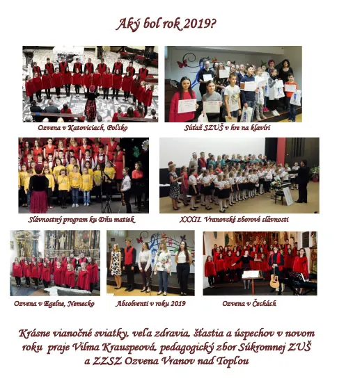 Vianočný pozdrav SZUŠ